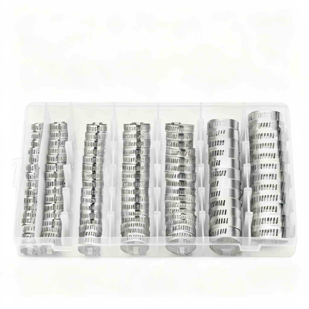 Slangklemmen Koffer RVS (120 Stuks) - Complete Set
