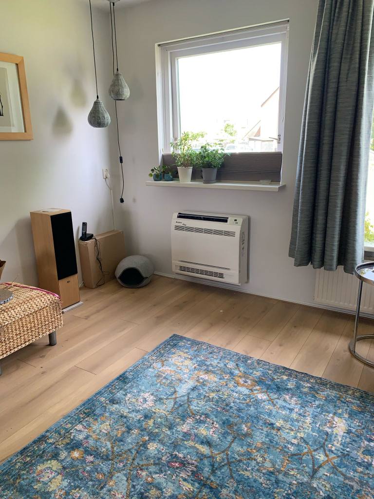 Gree Vloermodel airco in huis 