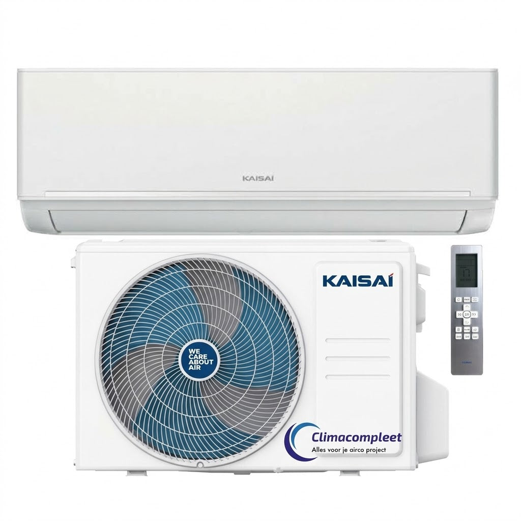 Kaisai ICE Single Split Set 3,5kW – Wit (KLW-12SET)