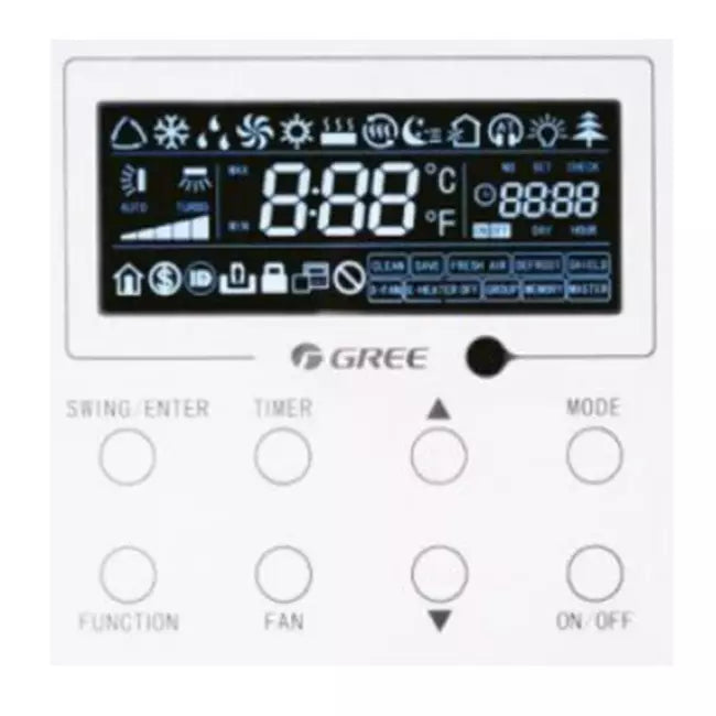 Tosot Premium Touchscreen Bediening voor Cassette en Kanaal Units