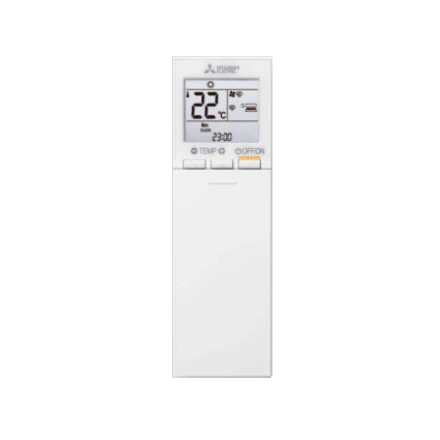 Afstandbediening Single Split airco van Mitsubishi Electric Ay Series 