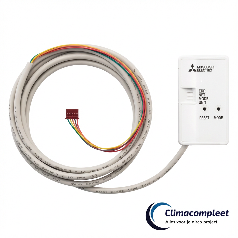Mitsubishi Electric Module Om De Electric Airco of Warmtepomp te bedienen via Melcloud overal ter wereld 
