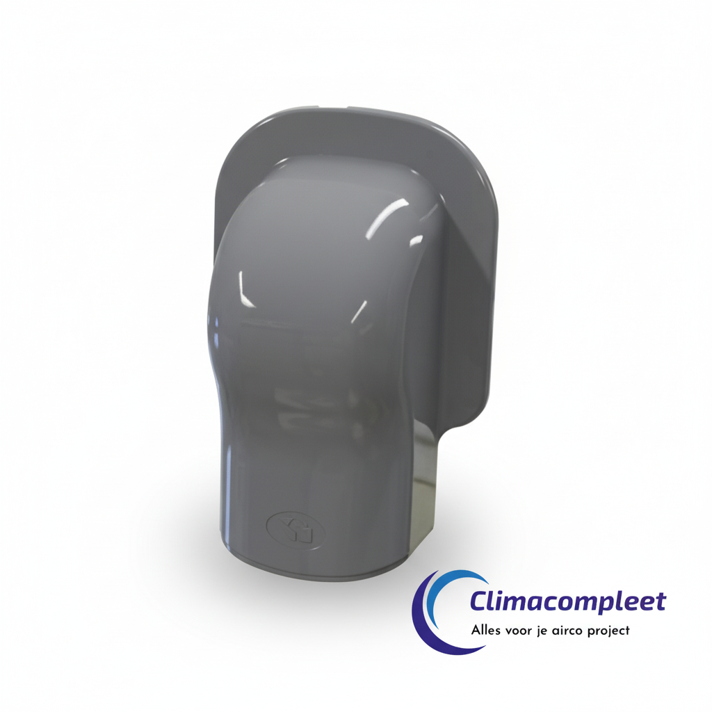 Tecnosystemi Optima Muur Afdekkap TM102 (Antraciet)