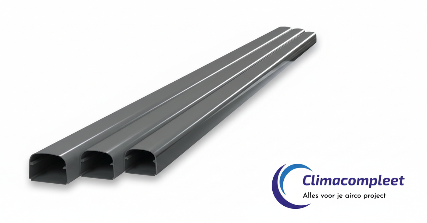 Tecnosystemi Goot 75mm Ral 7016