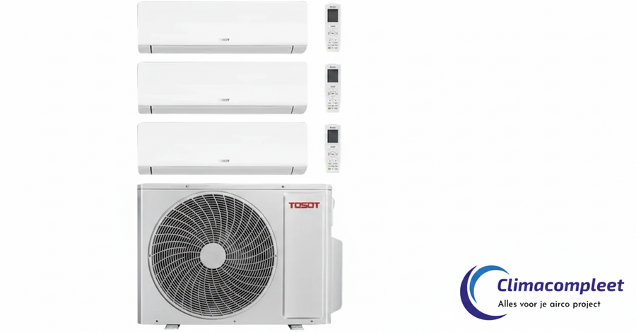 Tosot Pular Triple Split 3x 2.5kw 