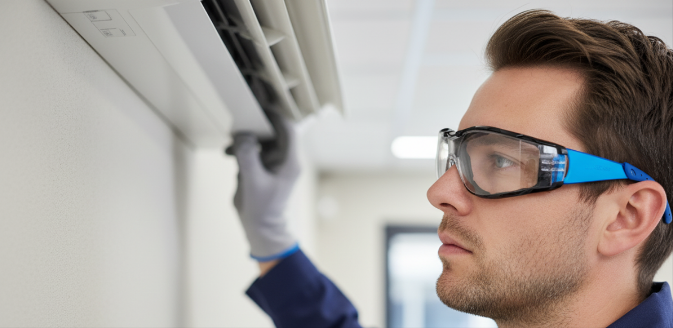 Anti condens veiligheid bril