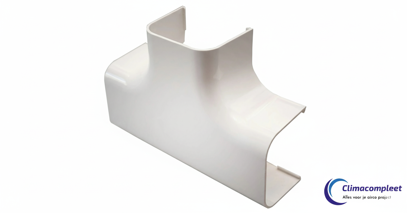 T-stuk airco goot 80mm 