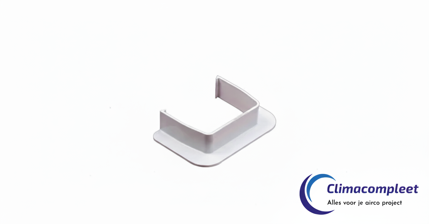 rozet 80mm wit castel 