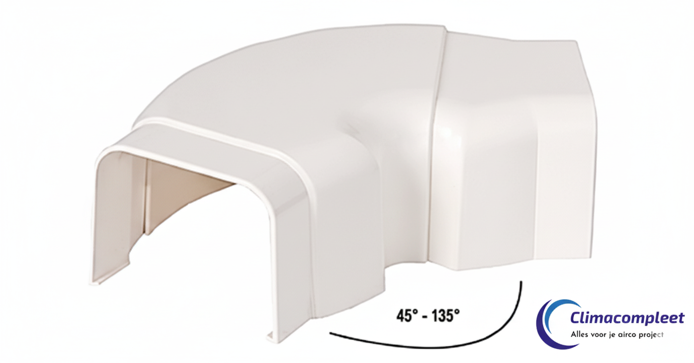 verstelbare bocht airco goot Castel 