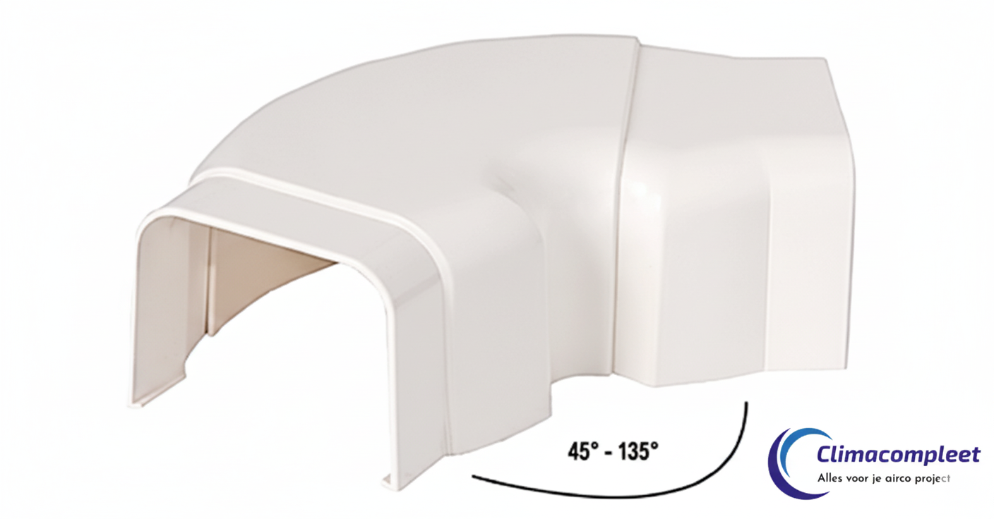 verstelbare bocht airco goot Castel 