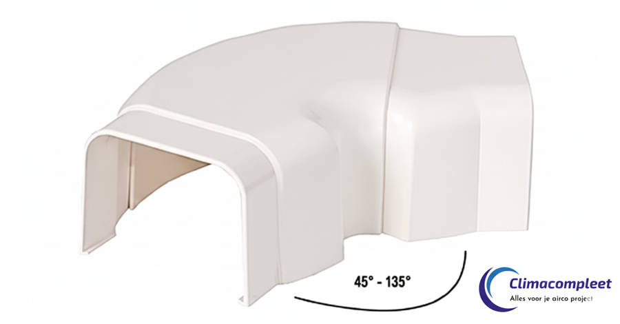 verstelbare bocht airco goot Castel 