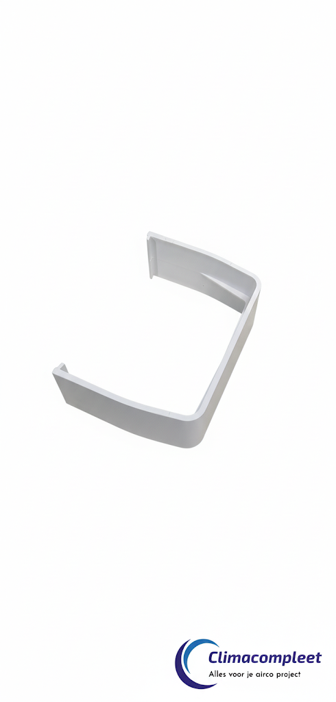 Castel verbindingsstuk 80mm wit