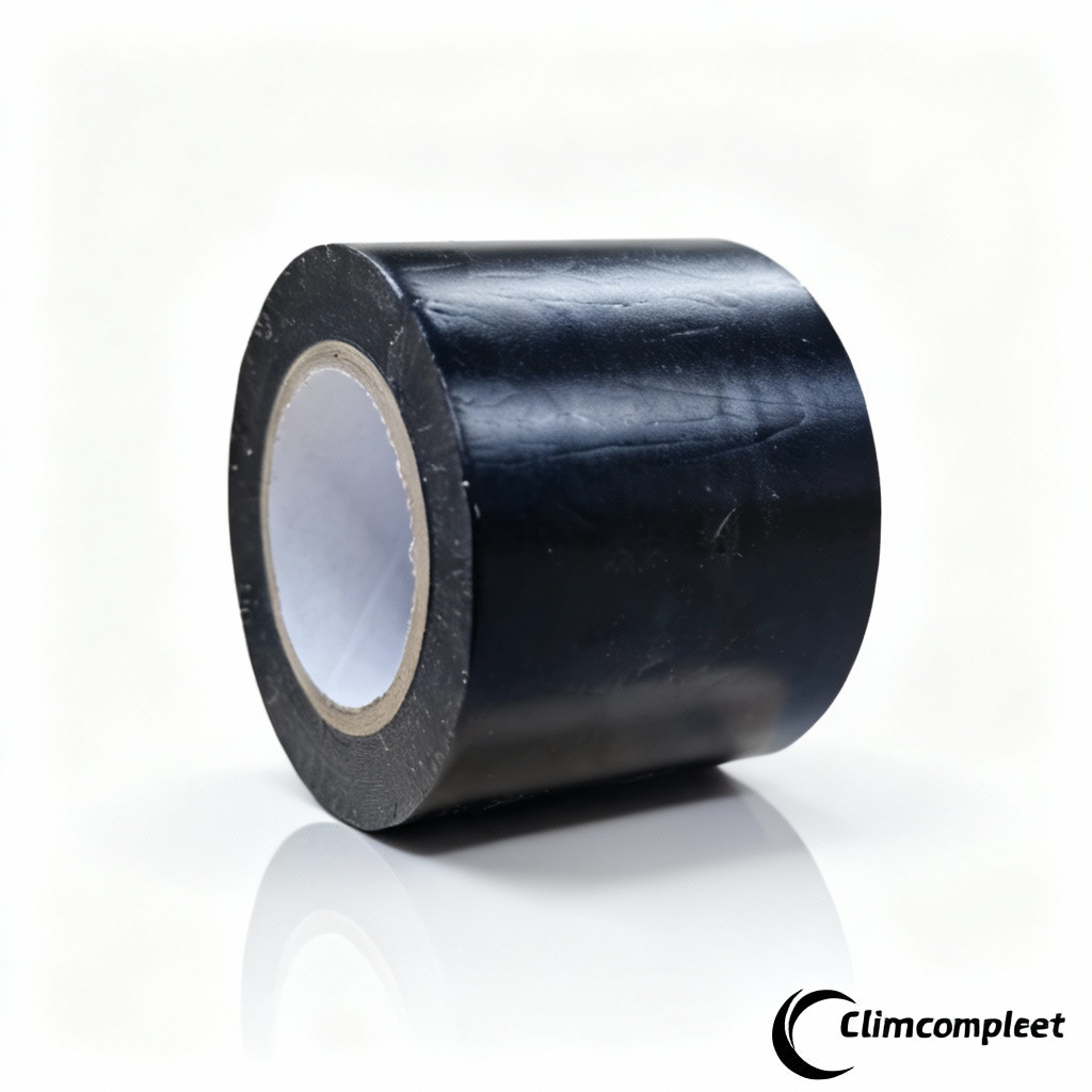 4 pack isolatie tape Zwart 50mm