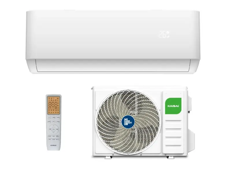 Kaisai Pro Heat+ 2,6 kW wit set – binnenunit, buitenunit en afstandsbediening