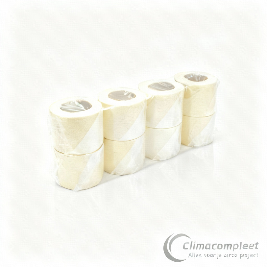 4 pack isolatie tape Wit 50mm