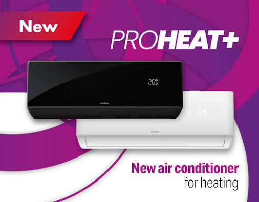 Kaisai Pro Heat+ promotieafbeelding zwart en wit