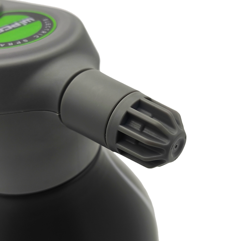 Detail van de verstelbare spuitmond van de C2BW elektrische sproeier