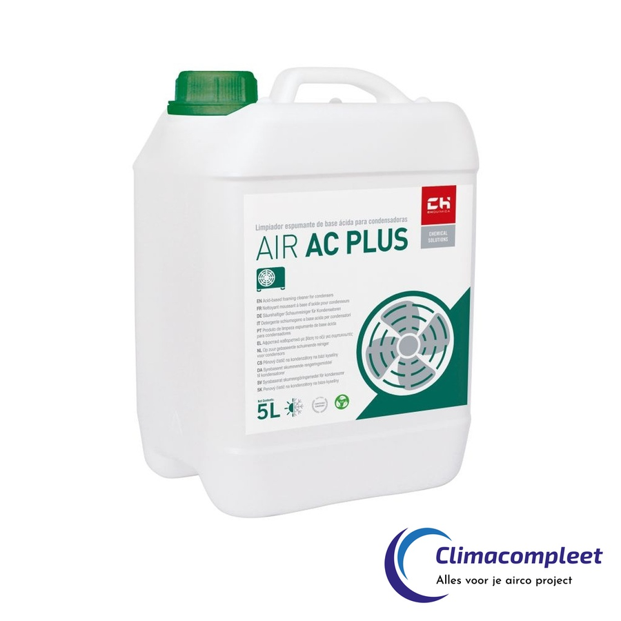 AIR AC PLUS 5 liter schuimende condensorreiniger voor airco buitenunits