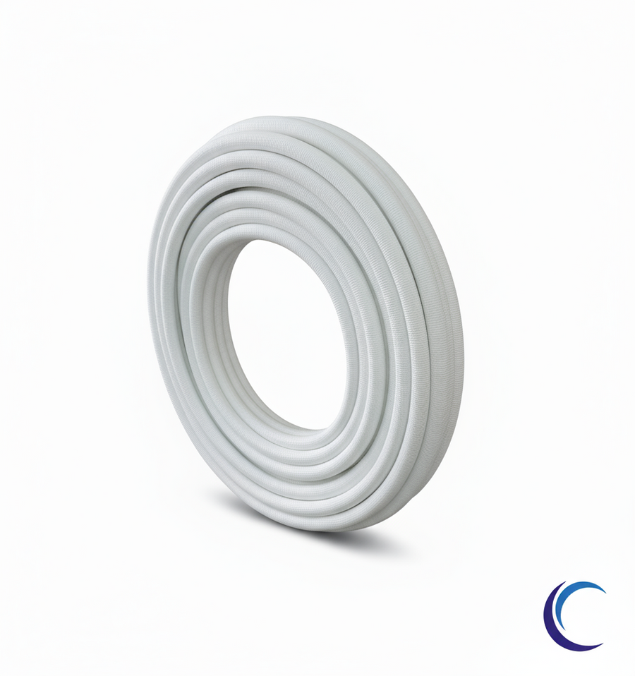 Geïsoleerde Koelleiding 1/4" - 1/2" Rol Van 20 meter