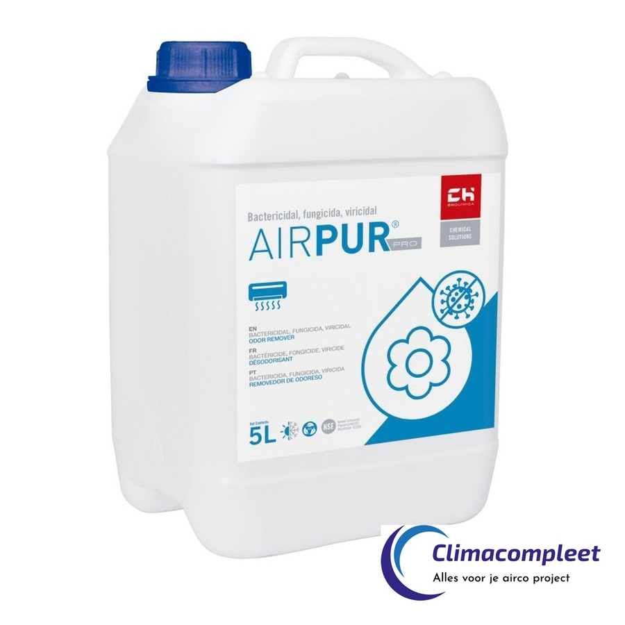 AIRPUR PRO 5 liter desinfectie voor airco ventilatie en luchtkanalen