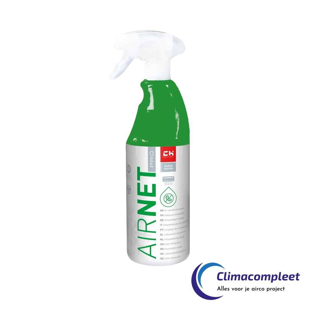 AIRNET PRO 750 ml bacteriedodende airco en koelcircuitreiniger