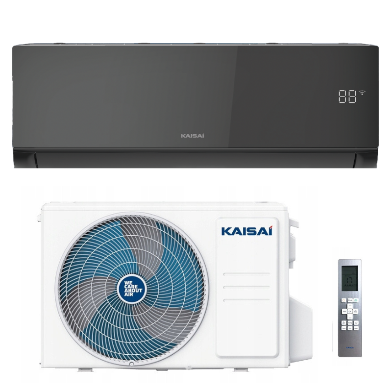 Kaisai ICE 2,6kW binnenunit zwart