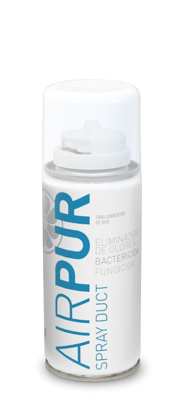AIRPUR SPRAY DUCT 100 ml voor luchtkanalen desinfecteren en airco geur verwijderen