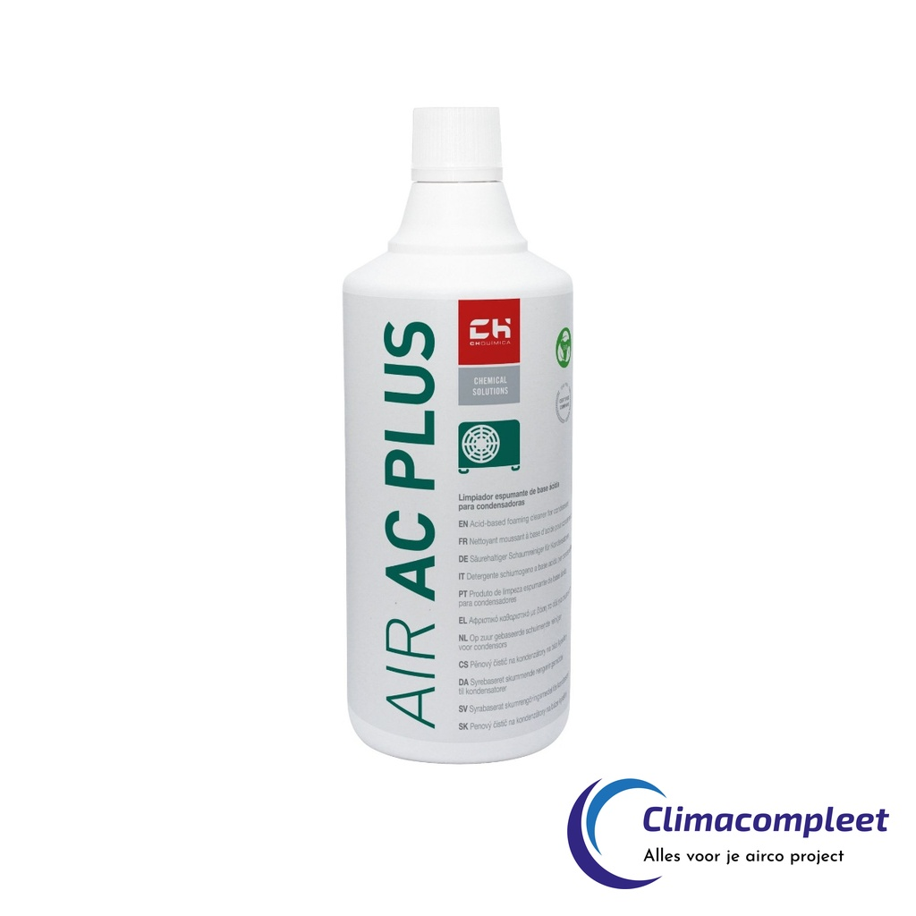 AIR AC PLUS 1 liter schuimende condensorreiniger voor airco buitenunits