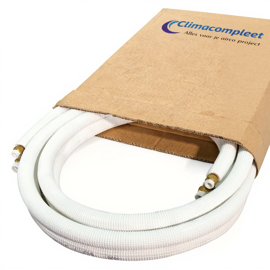 Kant-en-klare Koelleiding 5m met  Wartels (1/4" - 1/2")