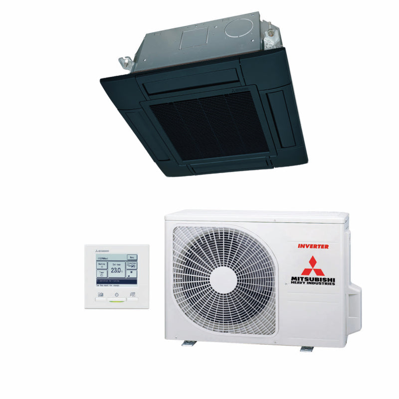 Mitsubishi FDTC50VH Cassette Airco 60x60 - 5 kW Compleet met Paneel en Bediening