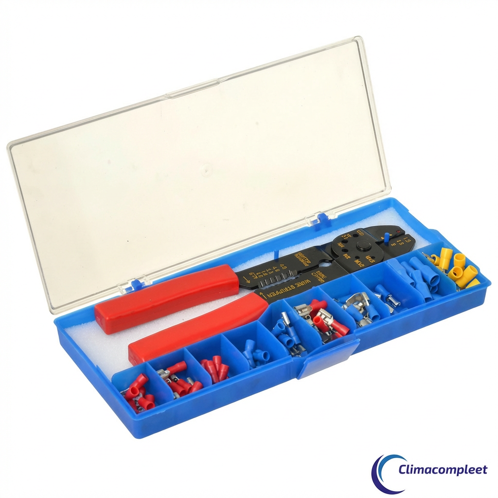 RATIO Kabelschoen set + tang 100-delig