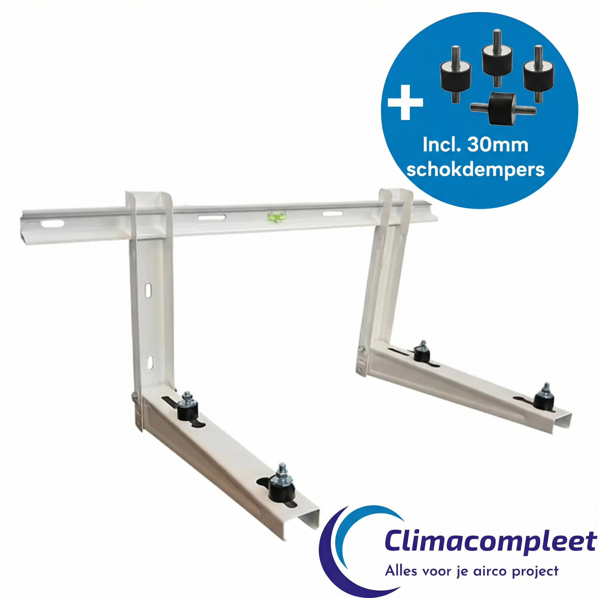 NovaPlus Muurbeugel Buitenunit 450mm - Trillingsvrij tot 160kg