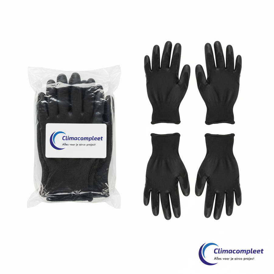 Werkhandschoenen 12 paar m/l