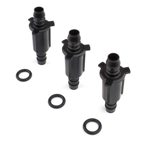 Set van 3 Sauermann terugslagkleppen 10 mm voor condensafvoer